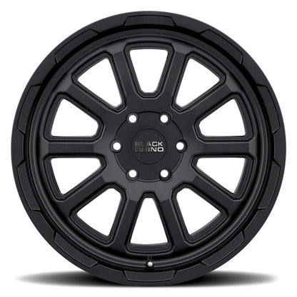 Black Rhino Flow Formed Chase Matte Black