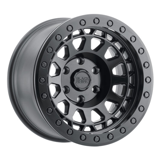 Black Rhino Primm Beadlock Matte Black w/ Black Bolts