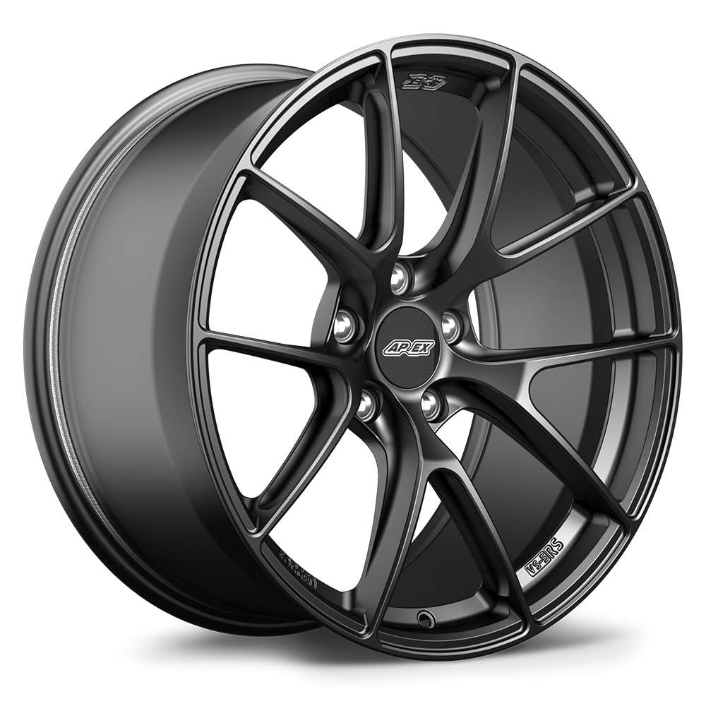 Apex Forged VS-5RS Satin Black Tesla Fitment